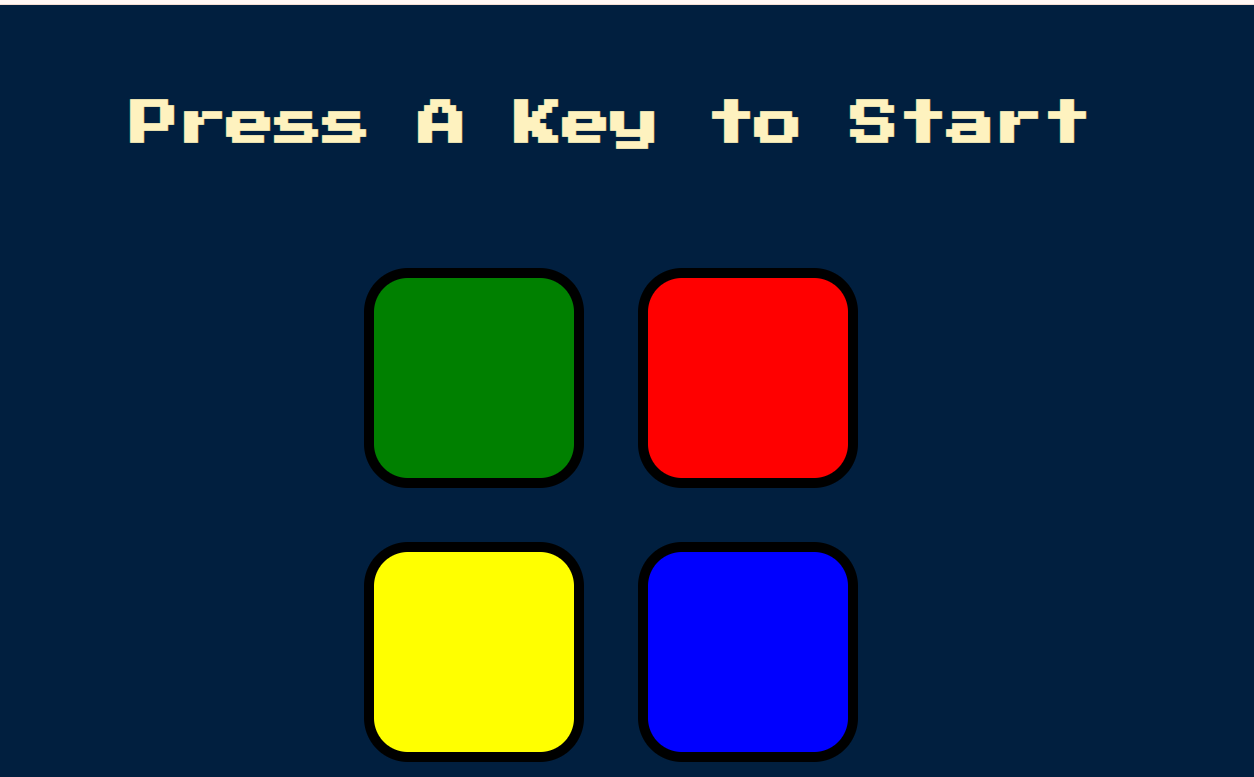 Simon game website.